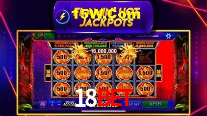 Variedade de jogos na 18Bet